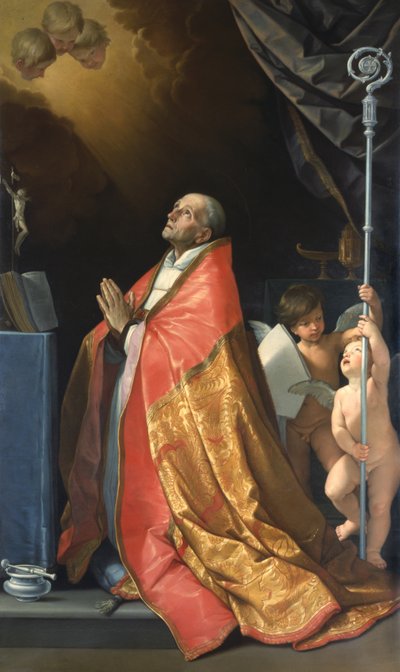 Saint Andrea Corsini by Agostino Masucci